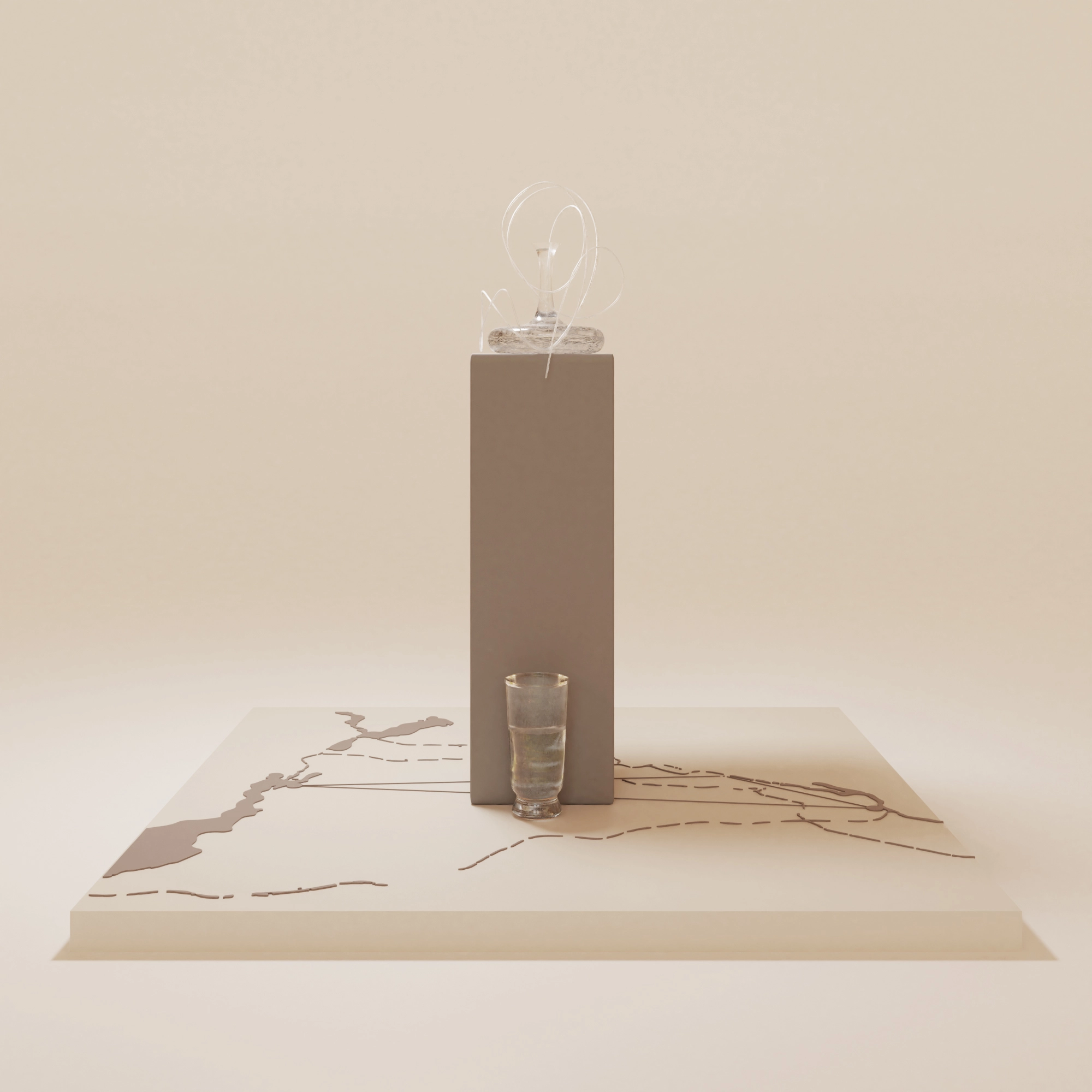 Fliess Fluss-Render